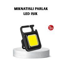 Usb Type-c Şarjlı Mini Fener – Manyetik, Katlanabilir Ve Şişe Açacaklı Tasarım