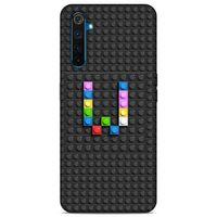 Lopard Oppo Realme 6 Uyumlu Kılıf BloX (39) Liquid Crystal Kılıf W Harfi
