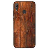 Lopard Huawei Y9 2019 Uyumlu Kılıf Wood'X (4) Koruma Kılıfı Desenli