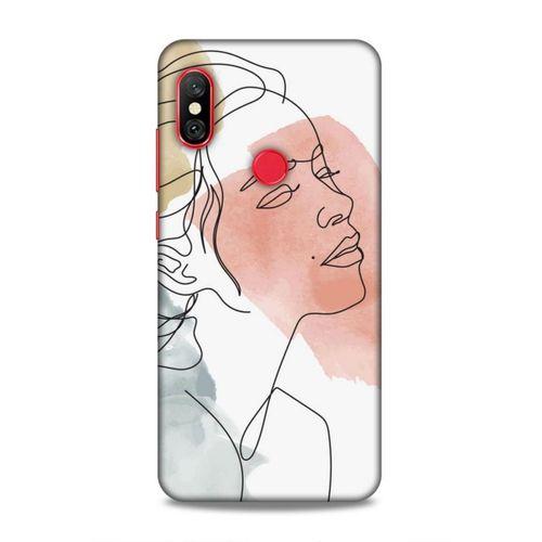Xiaomi Redmi Note 6 Pro Uyumlu Kılıf Face'X 25 Antişok Kapak Çizgili