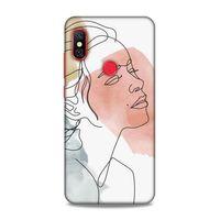 Xiaomi Redmi Note 6 Pro Uyumlu Kılıf Face'X 25 Antişok Kapak Çizgili