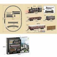 Eğitici Oyuncak 621B RETRO VAGONLARI IŞIKLI LÜX TREN
