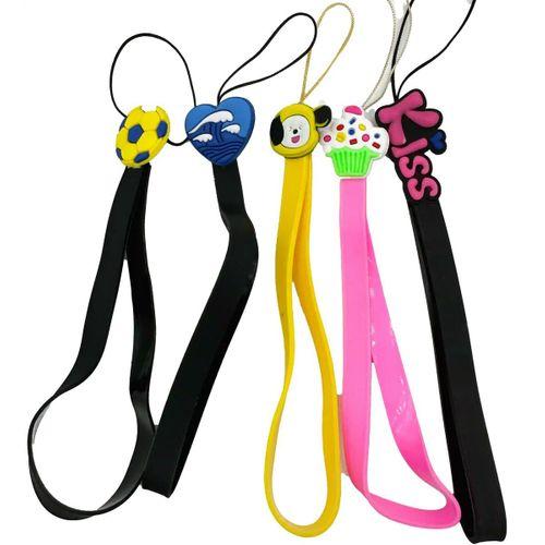 Renkli Figürlü Silikon Anahtarlık Ve Çanta Süsü