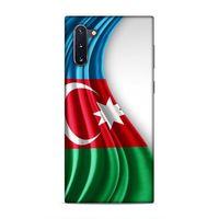 Samsung Galaxy Note 10 Uyumlu Kılıf Azarbaijan (21) Koruyucu Kapak Bayrak
