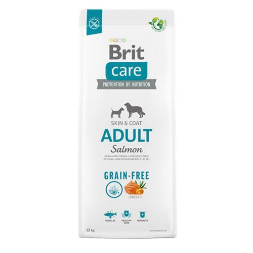 Brit Care Deri Ve Tüy Hassasiyeti Olan, Yetişkin Köpekler İçin, Tahılsız, Somonlu Kuru Mama 12 kg