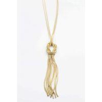 Örgü Kolye - Altın