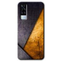 Vivo Y51 Kılıf HD Desen Baskılı Arka Kapak - Abstract 3 + Kırılmaz Cam