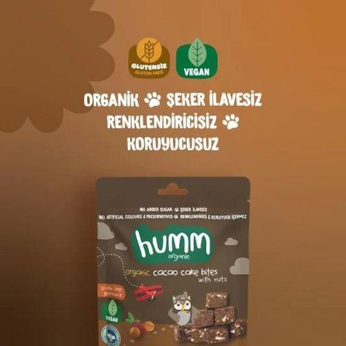 Çocuk Humm Organik Fındıklı Kakaolu Vegan Kek 30 Gr
