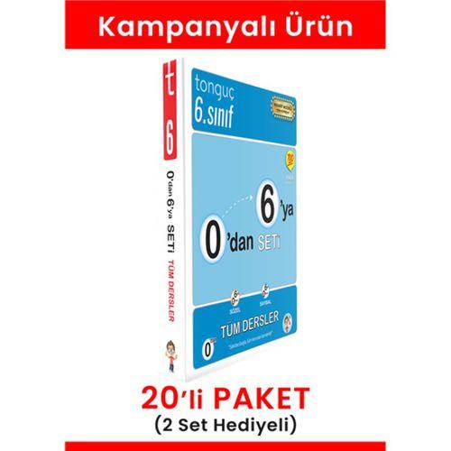 0'dan 6'ya Konu Anlatımlı Soru Bankası Seti 20' li Paket (2 Set Hediyeli)