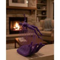 3d El İnsan Figürü Mor Modern Masa Üstü Ev Ve Ofis Dekoru