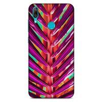 Lopard Huawei Y7 2019 Uyumlu Kılıf Bahar (41) Tank Kılıf Mor