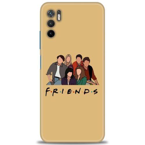 Xiaomi Poco M3 Pro Kılıf HD Baskılı Kılıf - Friends + Tam Ekran Koruyucu