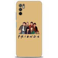 Xiaomi Poco M3 Pro Kılıf HD Baskılı Kılıf - Friends + Tam Ekran Koruyucu