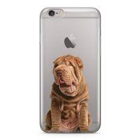 Apple iPhone 6 Plus - 6S Plus Kılıf Shar Pei Arka Kapak Koruma Desenli Full Koruyucu