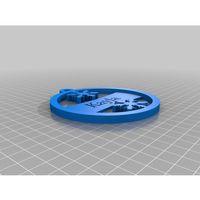 Kişiye Özel Süs Medalyonu Kar Tanesi 2 (Bu ürün Sadece Plastik parçadır - Almadan Önce Soru Sorabilirsiniz)