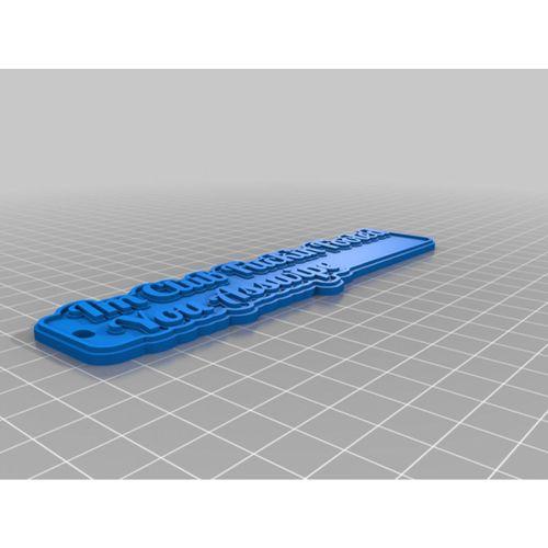 My Customized Multiline Tag Or Keychain (Bu ürün Sadece Plastik parçadır - Almadan Önce Soru Sorabilirsiniz)