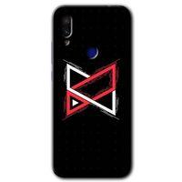 Xiaomi Redmi Note 7 HD Baskılı Kılıf + 9D Tam Ekran Koruyucu - Kilit