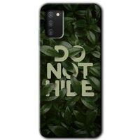 Galaxy A02s Kılıf HD Desen Baskılı Arka Kapak - Do Not Hide