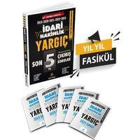 Yargıç İdari Hakimlik Son 5 Yıl Orijinal Çıkmış Sorular Dizgi Kitap
