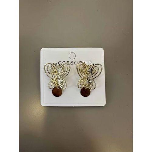 Füsün Küpe - Büyük - Altın