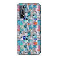 Huawei P Smart 2021 Uyumlu Kılıf Utopia (12) Koruyucu Silikon Turuncu