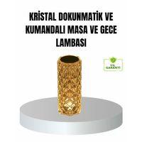 Kristal Rgb Led’li Kumandalı Masa Ve Gece Lambası – Renkli Işık Modlarıyla Şık Dekoratif Aydınlatma