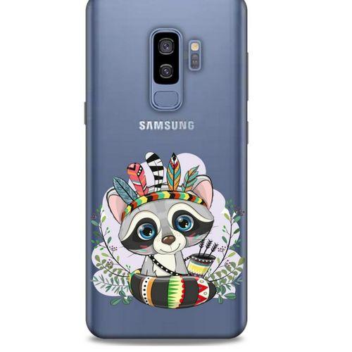Zoologix (41) Samsung Galaxy S9 Plus Şeffaf Kılıf Silikon Desenli
