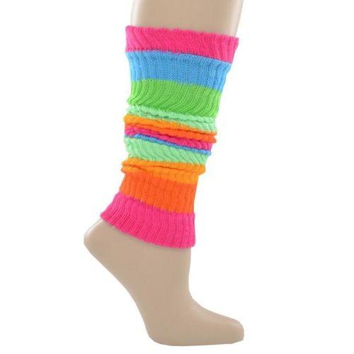 Flora Bayan Renkli Tozluk Aerobik Bot Çorap