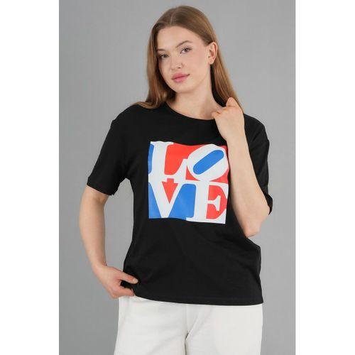 ALEXANDERGARDI Baskılı Basic Kadın T-shirt