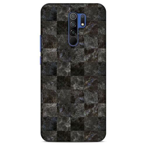 Mermer Desenli (47) Tema Crystal Flex Kılıf Zeytin Xiaomi Redmi 9 Kılıf