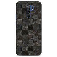 Mermer Desenli (47) Tema Crystal Flex Kılıf Zeytin Xiaomi Redmi 9 Kılıf