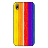 Lopard Huawei Y5 2019 Uyumlu Kılıf Wood'X (29) Arka Koruma Kılıfı Baskılı