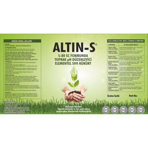 Altın-S Elementel Sıvı kükürt S-80 SC 1 litre