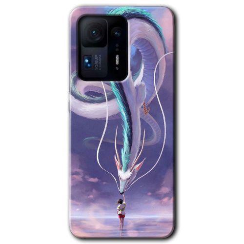 Potkal Hediye Fabrikası Xiaomi Mi Mix 4 Kılıf HD Desen Baskılı Arka Kapak - Dragon Snake
