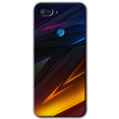 Xiaomi Mi 8 Lite Kılıf HD Desen Baskılı Arka Kapak - Stranger Lines + Kırılmaz Cam