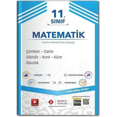 11. Sınıf Matematik Çember ve Daire Silindir Koni Küre Olasılık Soru Bankası Sonuç Yayınları