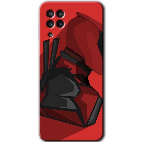 Samsung Galaxy M22 Kılıf HD Desen Baskılı Arka Kapak - DeadPool