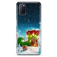 Alcatel 3x 2020 Kılıf Snowix (4) Koruma Kılıfı Yeşil Lacivert