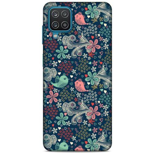 Lopard Samsung Galaxy A12 Uyumlu Kılıf Botanix (62) Koruyucu Silikon