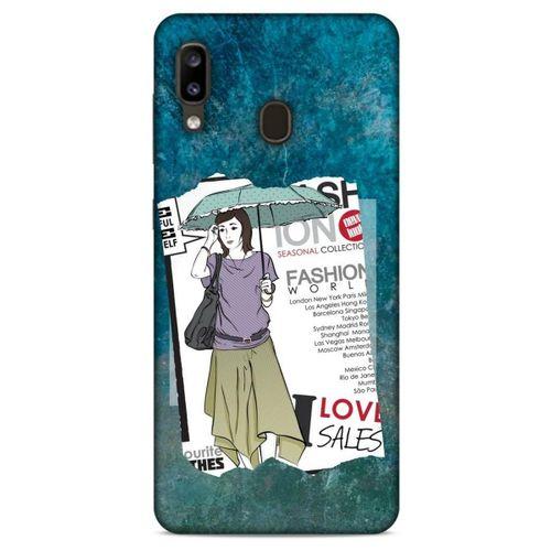 Sokak Modası 21 Samsung Galaxy A20 Kılıf Desenli Silikon