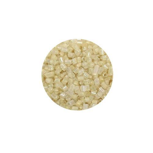Kesme Cam Boncuk 2mm - 20 Gram - Şeffaf Krem -BNC339