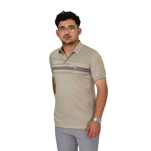 Erkek Polo Yaka Pano Çizgili Tişört T273 BGL-ST04592