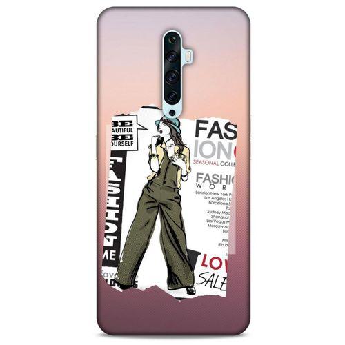 Sokak Modası 30 Oppo Reno 2z Kılıf Desenli Silikon