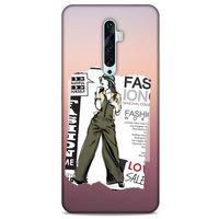 Sokak Modası 30 Oppo Reno 2z Kılıf Desenli Silikon