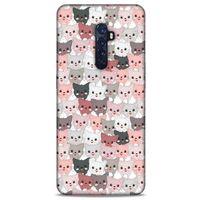 Lopard Oppo Reno 2 Uyumlu Kılıf Kediler (31) TPU Kılıf Minikler