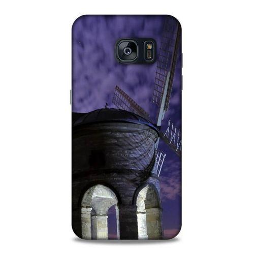 Lopard Samsung Galaxy S7 Edge Uyumlu Kılıf Gece'S (16) Kalın Kılıf Mor