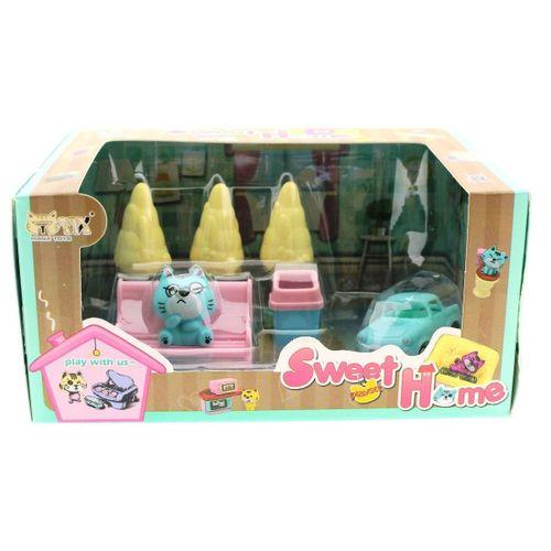 Kedi Şehri Park Figürleri Seti