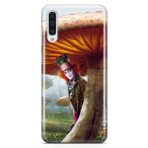 Samsung Galaxy A70s Kılıf Alice Harikalar Diyarında Arka Kapak Koruma Desenli Full Koruyucu