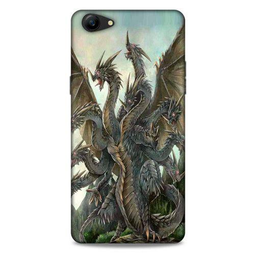 Oppo A79 Kılıf Dragons (35) Fit Design Kılıf 9 Başlı Ejderha