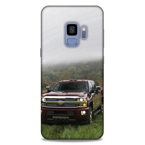 Lopard Samsung Galaxy S9 Uyumlu Kılıf PickUpX (35) Fit Design Kılıf Bordo
